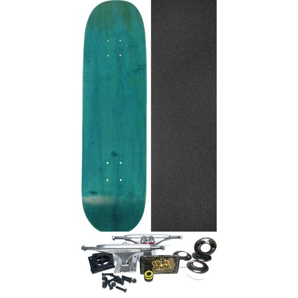 Cheap Blank Skateboards P.S Stix Shaped Assorted Stains Skateboard Deck - 8.5" x 32" - Complete Skateboard Bundle